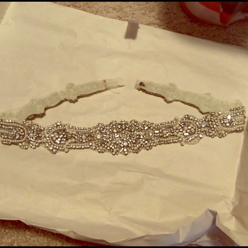 Decorative bridal belt